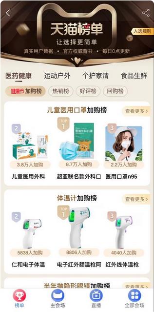 天貓健康節(jié)主會(huì)場(chǎng)上線 4月11日晚8點(diǎn)正式開啟健康增強(qiáng)用品組合裝新體驗(yàn)